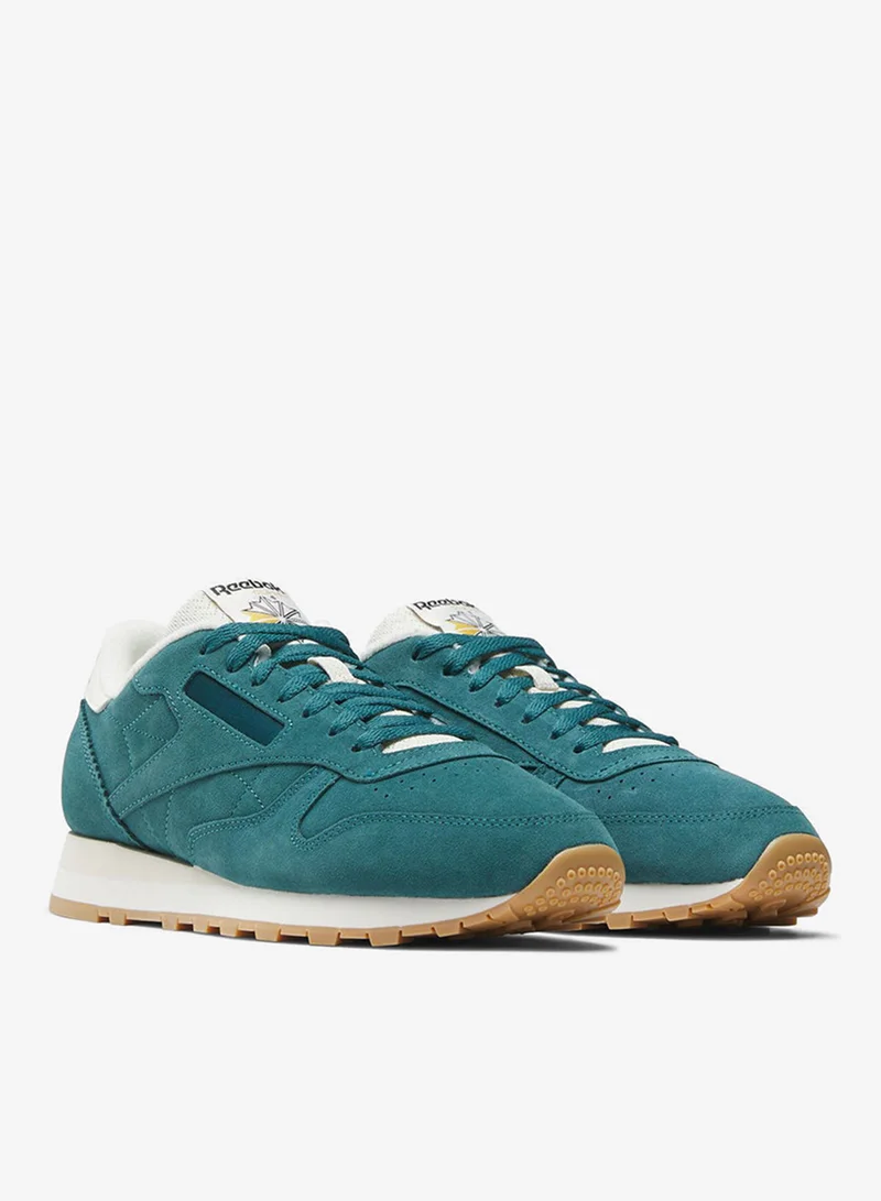 Reebok Green Reebok Classic Leather Unisex Shoes - Green  | Best Price UAE