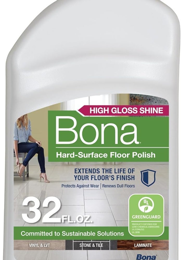 BONA بونا بوليش للأرضيات الحجرية والبلاط واللامينيت - 32 أونصة - Image 1