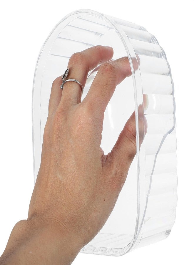 FOMIYES Nail Soaking Bowl: Acrylic Manicure Tray for Softening Cuticles & Removing, Stylish Design for Home Salon Use for Home Nail Salon Supplies Polishing Remover Treatment - Image 4