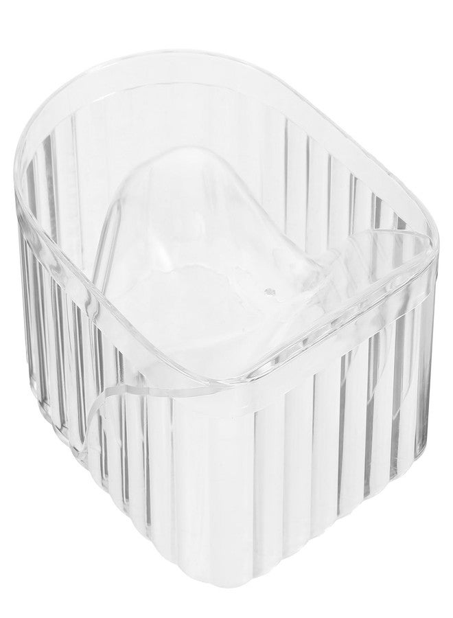 FOMIYES Nail Soaking Bowl: Acrylic Manicure Tray for Softening Cuticles & Removing, Stylish Design for Home Salon Use for Home Nail Salon Supplies Polishing Remover Treatment - Image 2