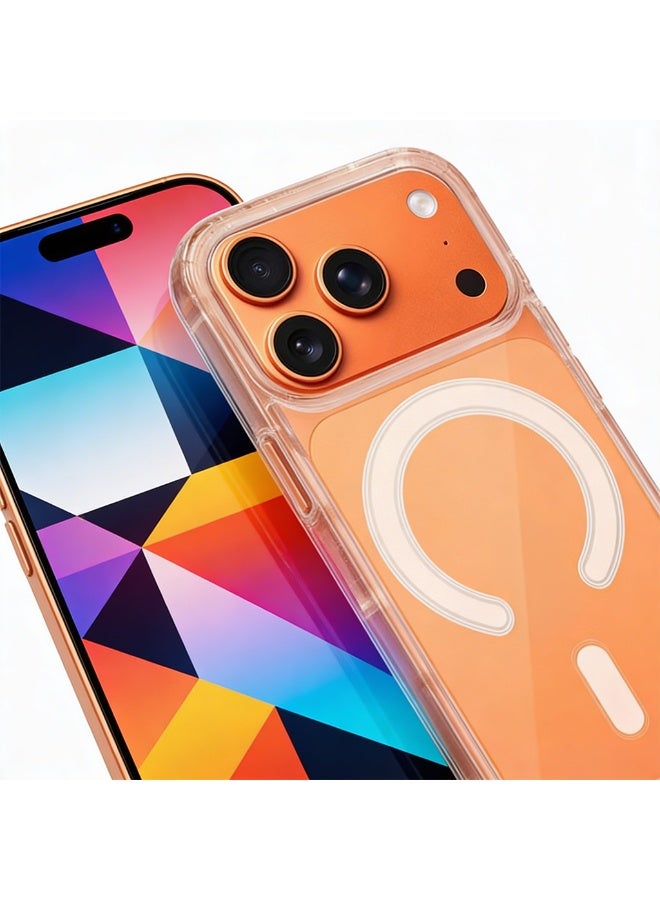 MYX Protective Case for iPhone 17 Pro Max – Full Body 360° Shockproof Cover, Drop Proof, Raised Camera Protection, Anti-Scratch, Transparent PC+TPU, Slim Fit - Image 4