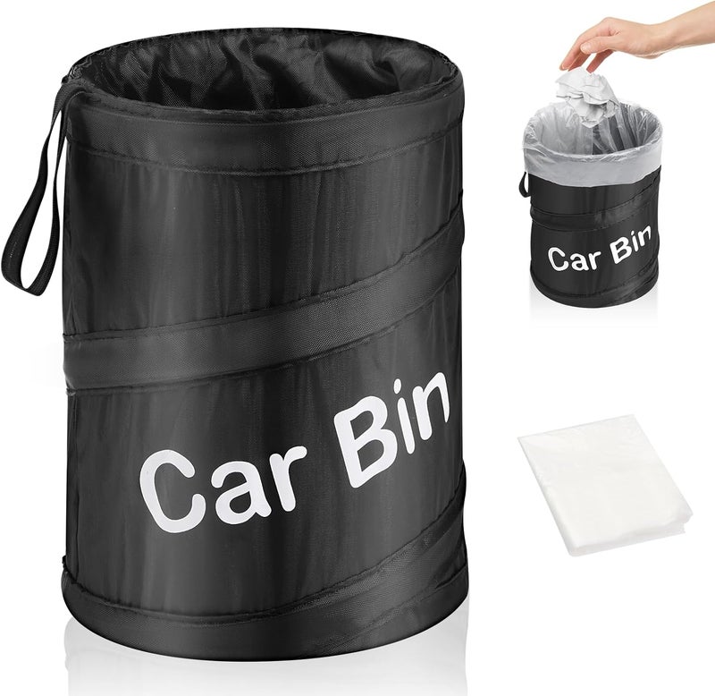 Zacro Foldable and Water Resistant Car Bin for Trash and Litter Storage - Image 1