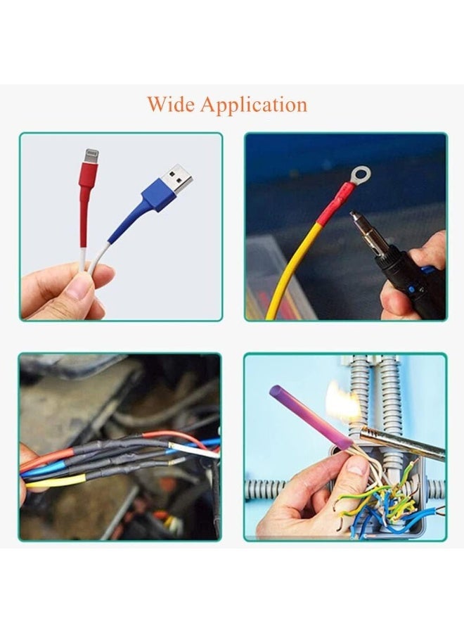 164 pcs, Heat Shrink Tubing Kit Heat Shrink Tubes Wire Wrap, Electric Insulation Assorted Sleeving Tube Wrap Cable Wire Kit for DIY - Image 5