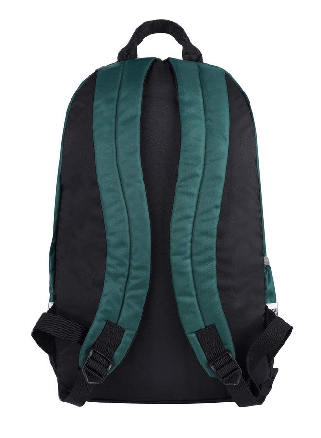 Gear Bomber Eco Statement 19"/22L Water Resistant School Bag | College Bag | Casual Bag | Backpack for Men/Women (Bottle Green) - Image 4