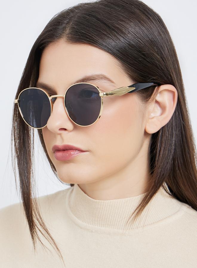 Styli Women Round Sunglasses with Nose Pad - Image 2