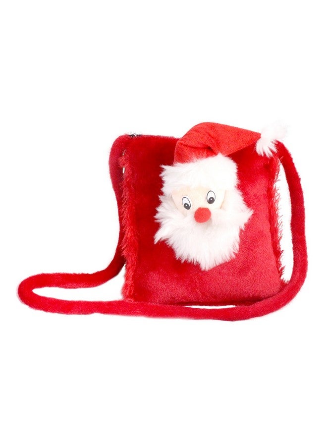 Tickles Tickles Red Santa Claus Sling Purse Bag Kids Christmas Gift Childrens Day 4 litres  - Image 1