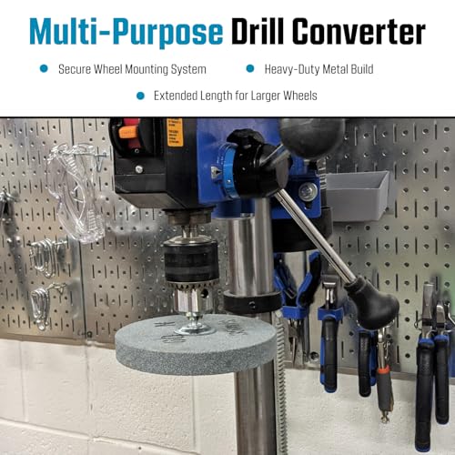 LINE10 Tools Drill Arbor Adapter Mandrel for Buffing and Grinding Wheels, 1/2-inch Diameter - Image 5