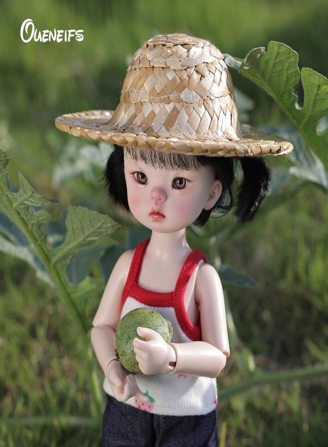 Oueneifs 1/6 Wandy BJD Doll with The Straw Hats Summer Style Resin Toy for 15+ Year Old - Image 4