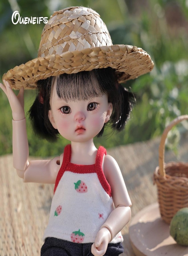 Oueneifs 1/6 Wandy BJD Doll with The Straw Hats Summer Style Resin Toy for 15+ Year Old - Image 5