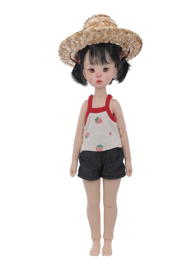 Oueneifs 1/6 Wandy BJD Doll with The Straw Hats Summer Style Resin Toy for 15+ Year Old - Image 1