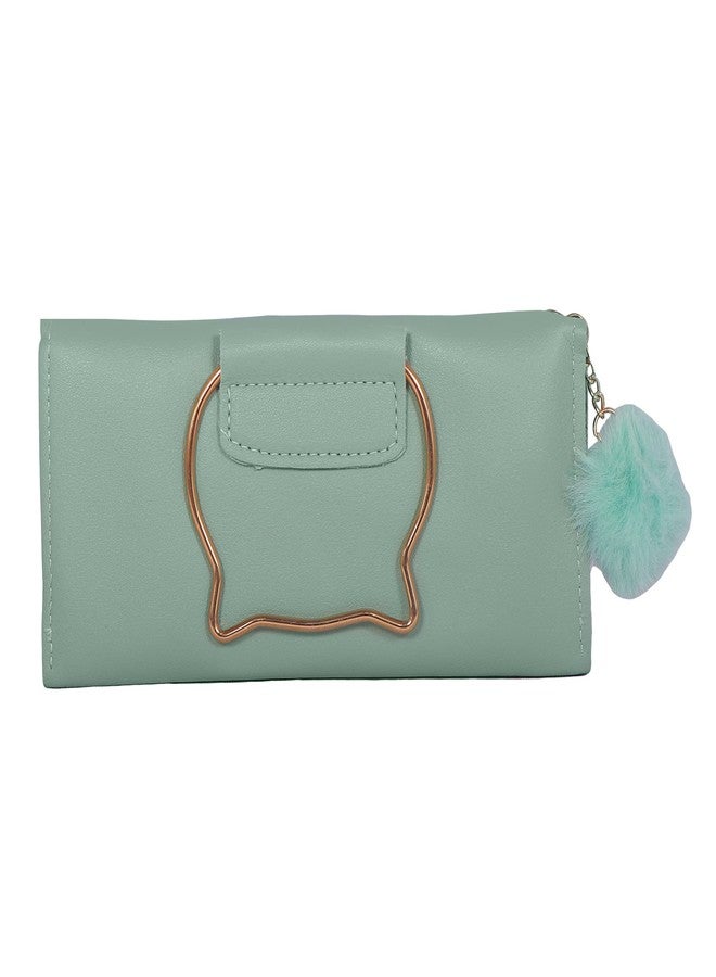 Hawai Stylish PU Leather Light Weight Beautifully Designed Wallet for Women LW724_nw - Image 3