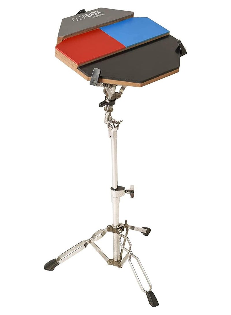 Clapbox Multipad Drum Practice Pad with Stand - Image 1