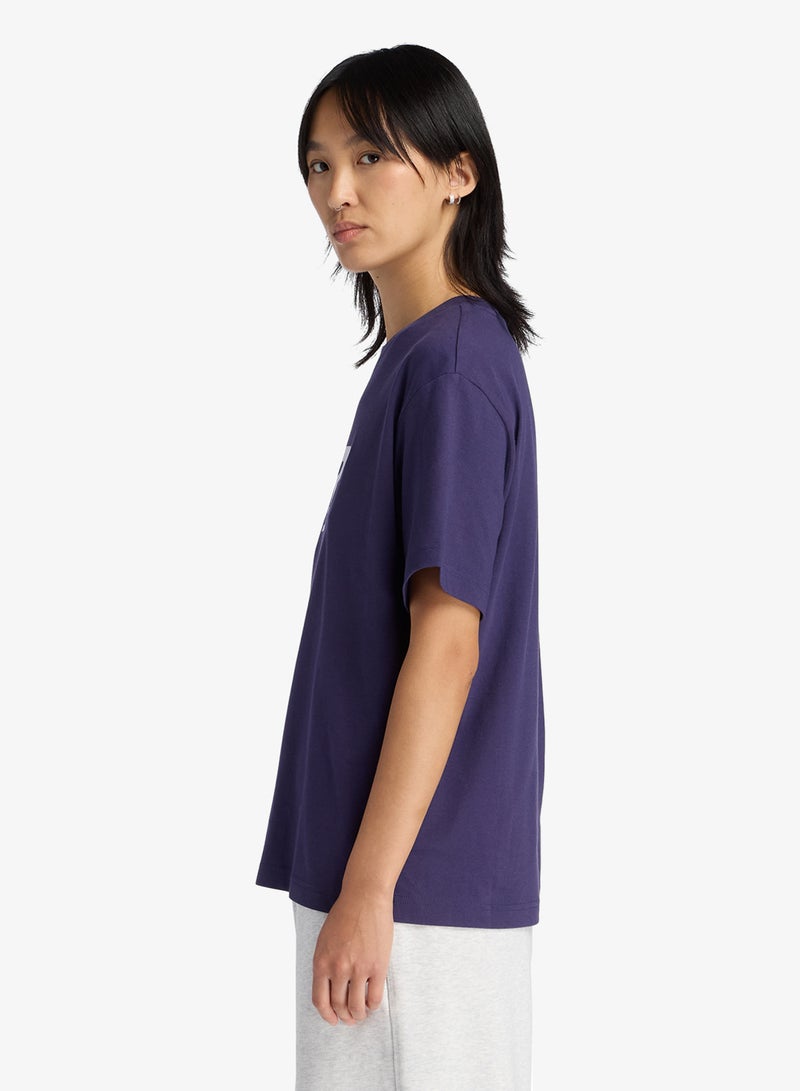 New Balance Jersey Relaxed Logo T-Shirt - Image 3