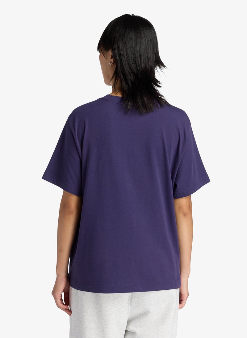 New Balance Jersey Relaxed Logo T-Shirt - Image 2