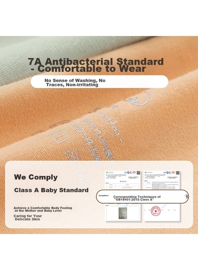LANG SHA Langsha Women's Underwear, Pure Cotton, Antibacterial Crotch, Class A, Baby Cotton, 7a Grade Antibacterial, Mid-rise, Women's Triangle Panties, Underpants, 3-pack  - Image 5