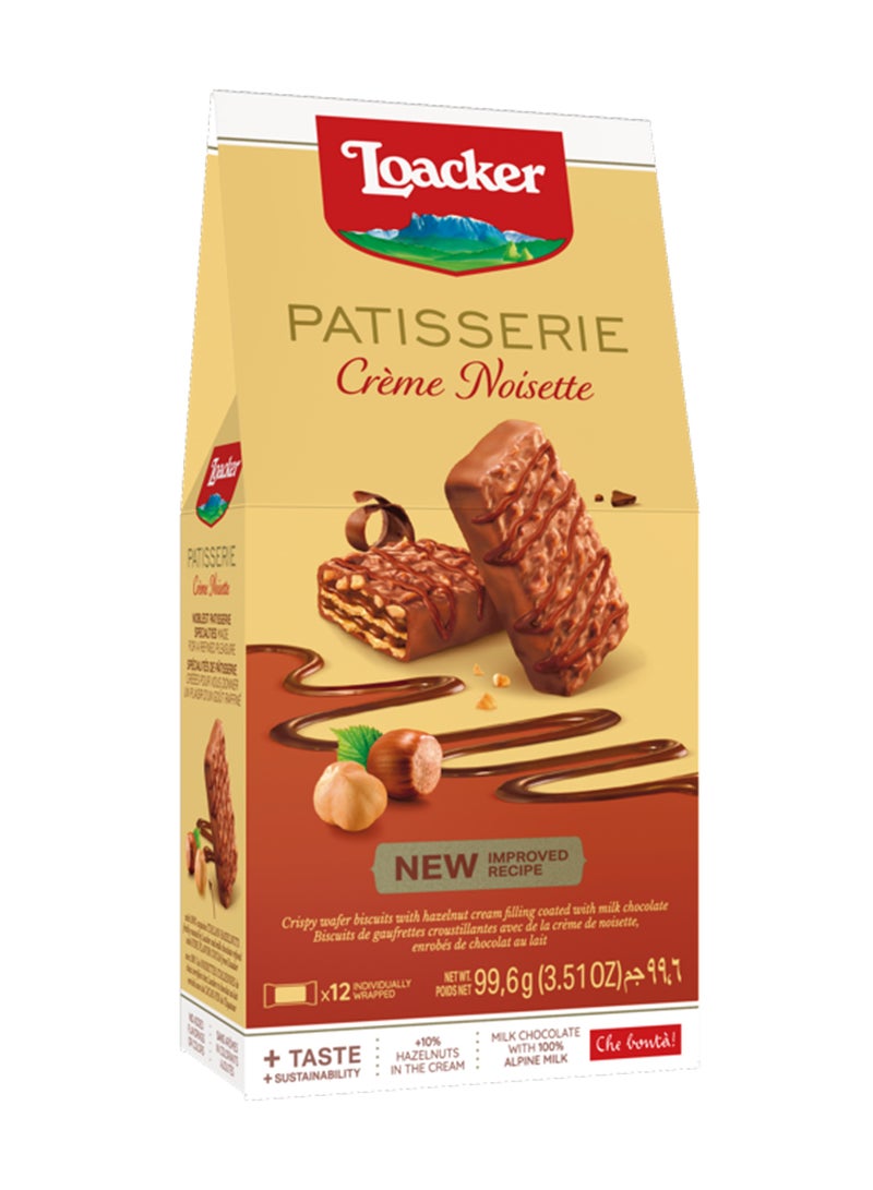 Loacker Patisserie Noisette 99.6g - Image 1