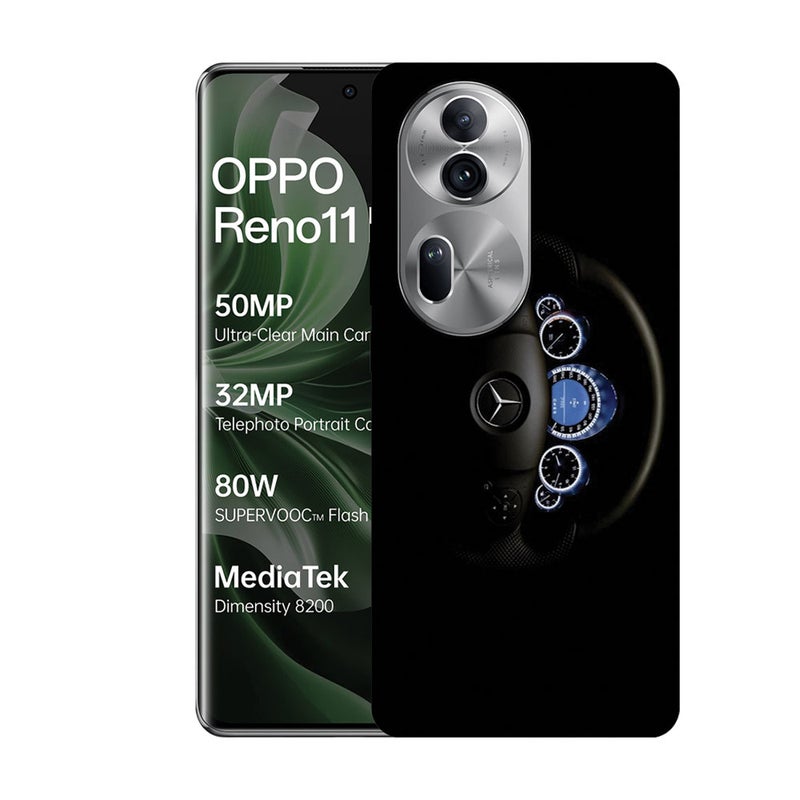EYE CATCH Printed Protective Case Cover For Oppo Reno 11 Pro -  Mercedes Steering - Image 1