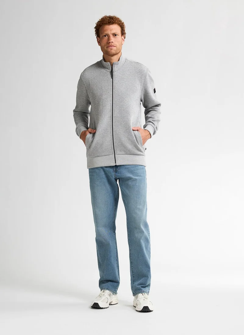 Petrol Industries Men Sweater Collar Zip