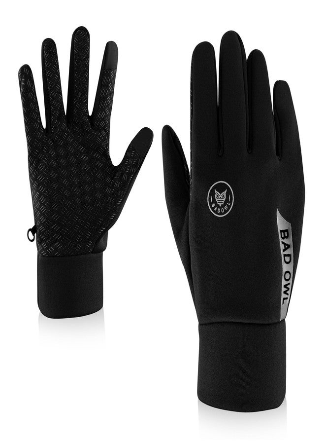 BADOWL Frost FIT Winter Gloves for Men & Women | Waterproof | Wind Resistant | Anti-Slip Palm | Touchscreen Compatible | Ideal for Sub-Zero Cold Weather Snow Outdoor Use (Black) - Image 1