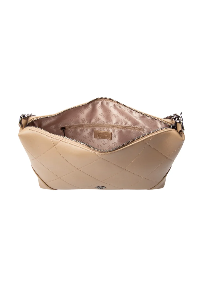 Bata Casual Hobo Bag Beige
