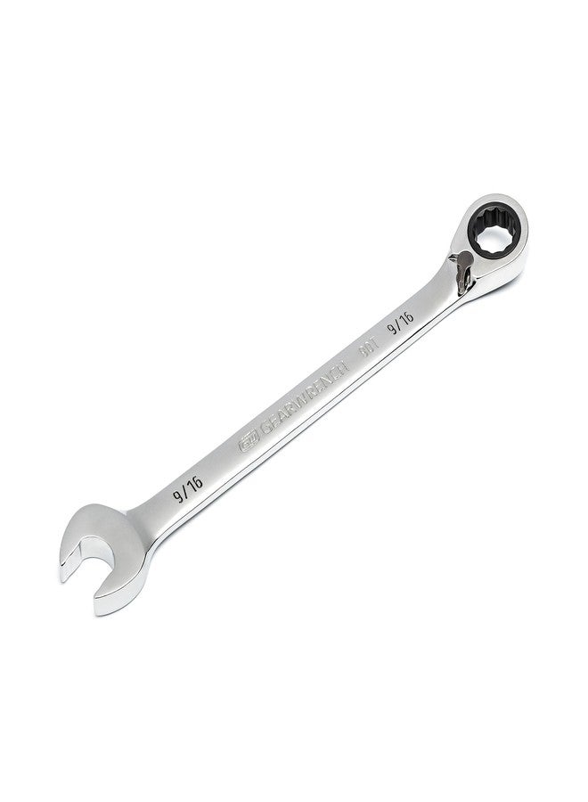 GEARWRENCH 90T 9/16" Reversible Ratcheting Combination Wrench - 86646, Large - Image 3