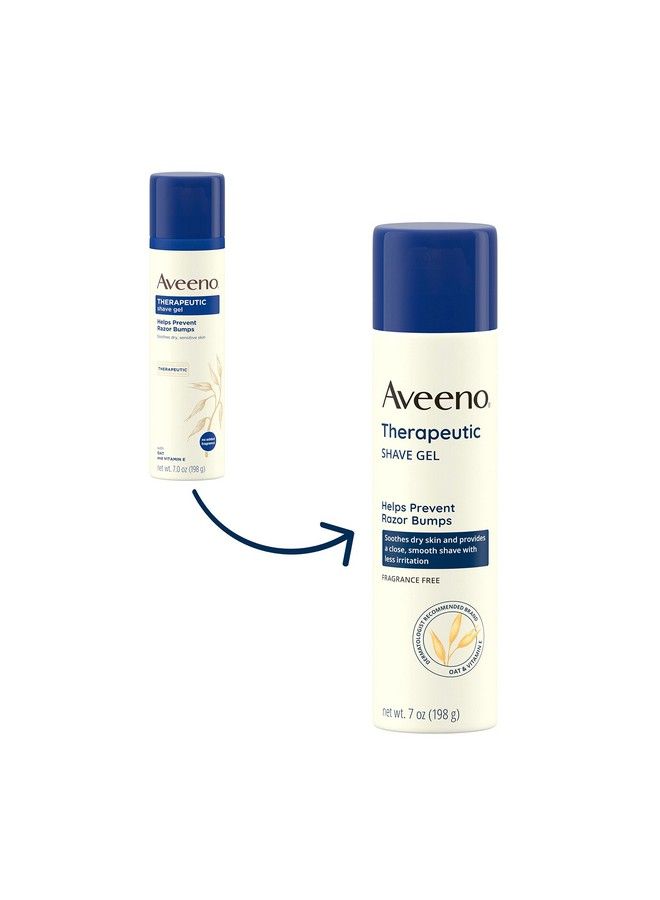 Therapeutic Shave Gel With Oat And Vitamin E To Help Prevent Razor Bumps Soothes Dry Skin And Provides A Close Smooth Shave With Less Irritation Fragrancefree 7 Oz