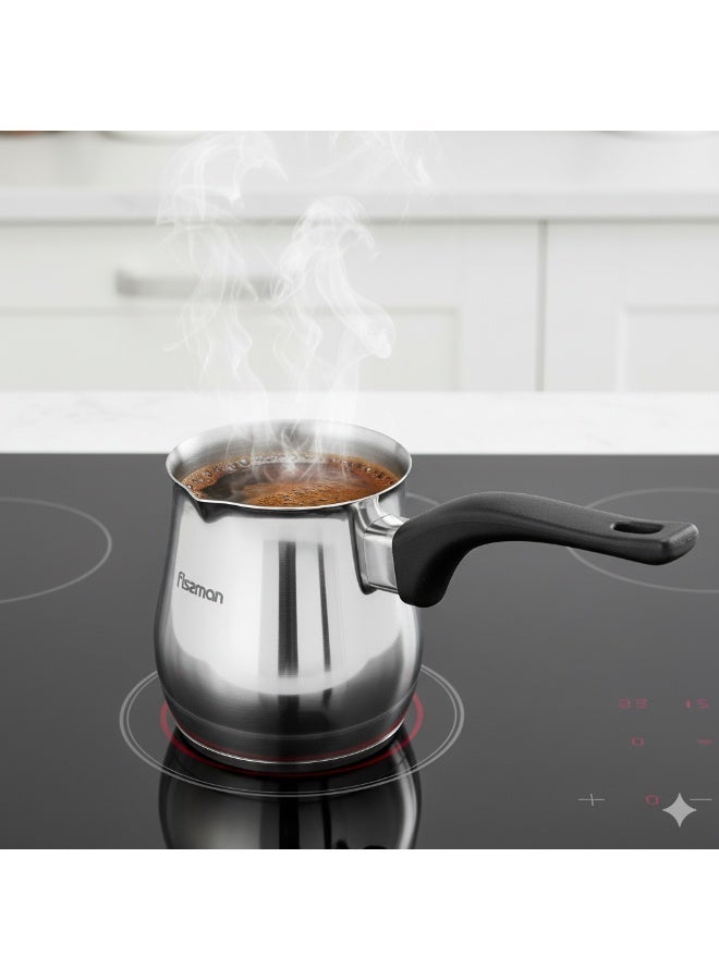 Fissman Coffee Pot 810 ml With Induction Bottom Stainless Steel - Image 1