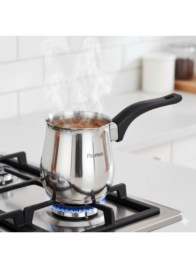 Fissman Coffee Pot 810 ml With Induction Bottom Stainless Steel - Image 2