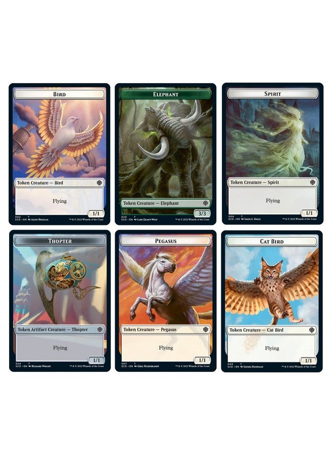 Magic the Gathering Magic: The Gathering Starter Commander Deck - First Flight (White-Blue) | Ready-to-Play Deck for Beginners and Fans | Ages 13+ | Collectible Card Games  - Image 3
