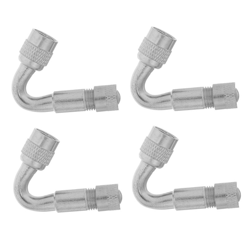 Yardwe 4 Pack Angled Valve Stem Extenders for Car and Motorcycle Tires Easy Access - Image 2