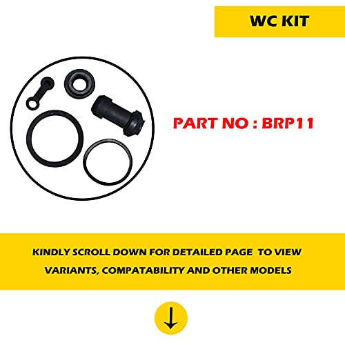 NIKAVI BRP11 Wheel Cylinder Repair Kit Compatible for Pulsar 200cc (Rear) - Image 2
