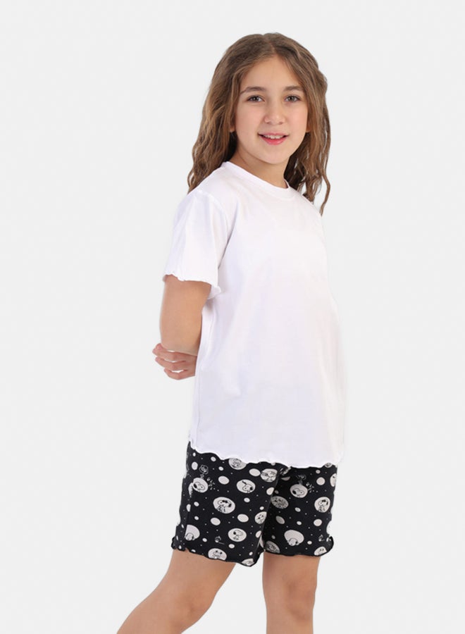 Carina Girly Printed Snoopy Pyjama Set - Image 4