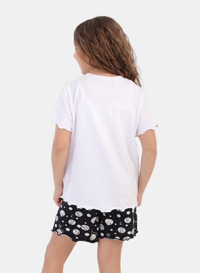 Carina Girly Printed Snoopy Pyjama Set - Image 3