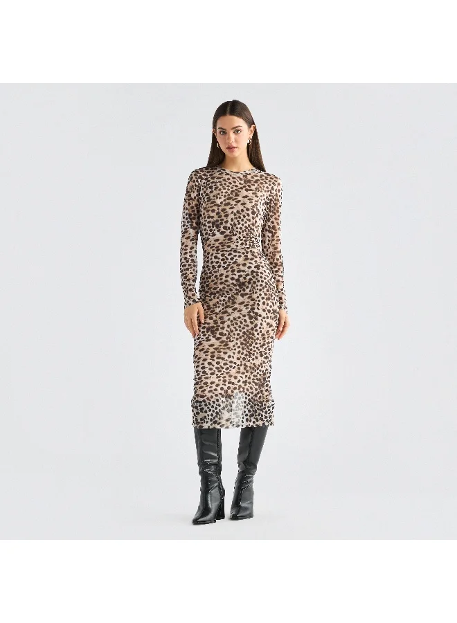 Splash FAV Leopard Print Dress
