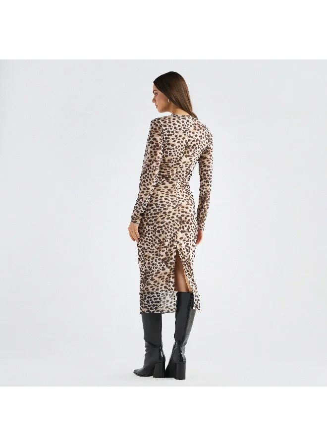 Splash FAV Leopard Print Dress