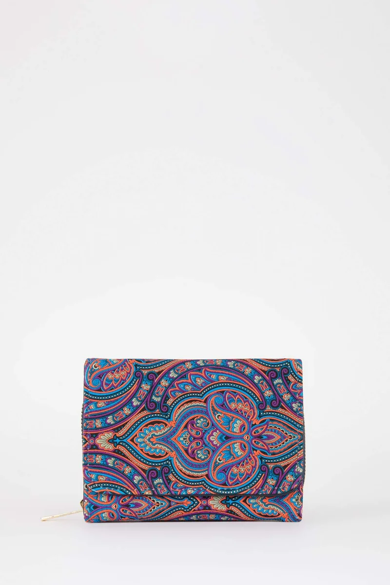 ديفاكتو Women Patterned Faux Leather Wallet