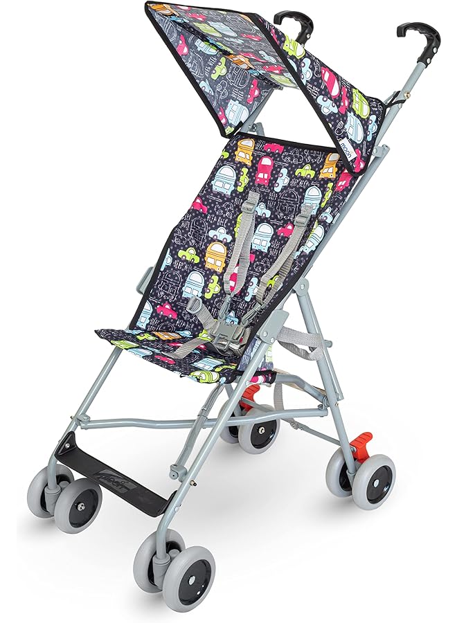 erorex Jet Cars Printed Buggy Stroller For 6 Months To 4 Years Babies - Image 1