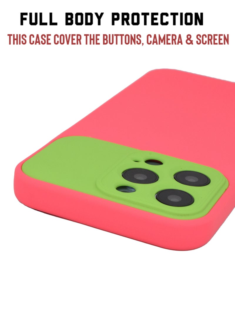 BORTONY iPhone 14 Pro Case Silicone Camera Protected Anti Scratch Cover With Microfiber Lining Compatible With iPhone 14 Pro Cover 6.1 inch - Image 2