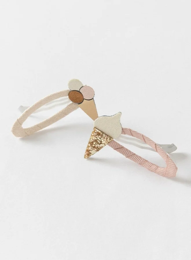 Dave & Bella Ice Cream Hair Clip
