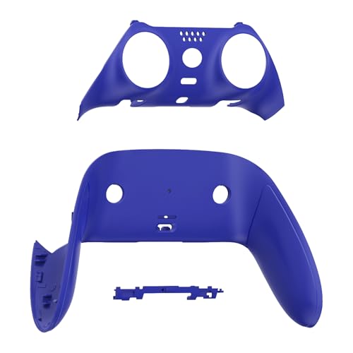 eXtremeRate Top Bottom Decorative Trim Shell Compatible with ps5 Edge Controller DIY Replacement Front Back Clip Shell Custom Dream Blue Plates Cover Compatible with ps5 Edge Controller - Image 3