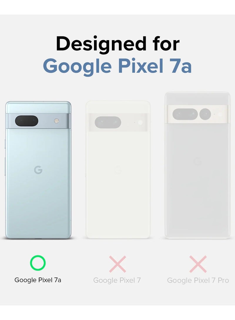 Crystal Clear Transparent Phone Case Google Pixel 7A – Slim Ulta Thin Hard TPU Shockproof Cover, Anti-Yellowing Crystal Clear Protective Back Case with Camera Protection - Image 2