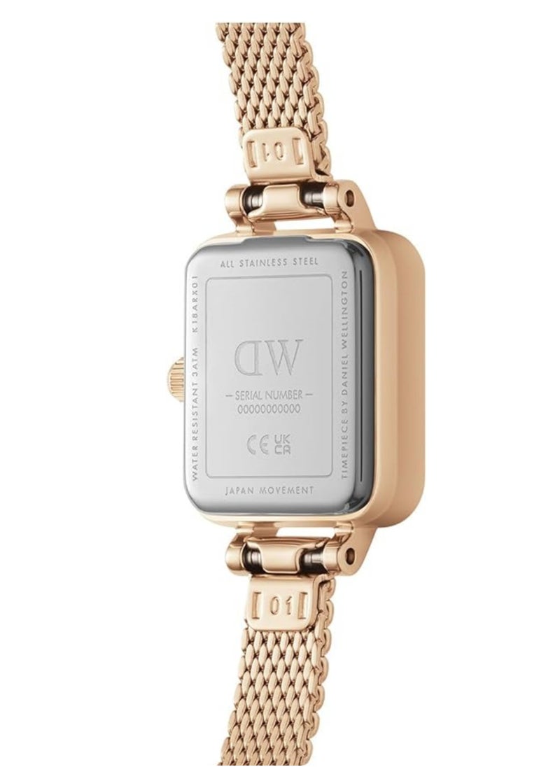 DW Home - Ladies Mini Watch Rose gold green dial stainless steel - Image 1
