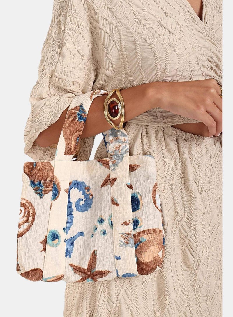 Carina Mini Seashell Beach Tote Bag - Image 2