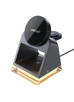 ACEFAST ACEFAST E17 Desktop 3-in-1 Wireless Charging Holder - Black  - Image 1