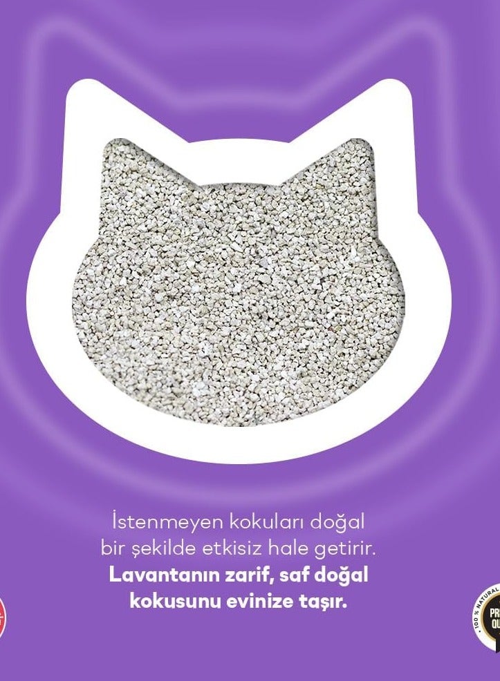 Toi Moi Lavender 10Kg Grey Sodium Bentonite Cat Litter