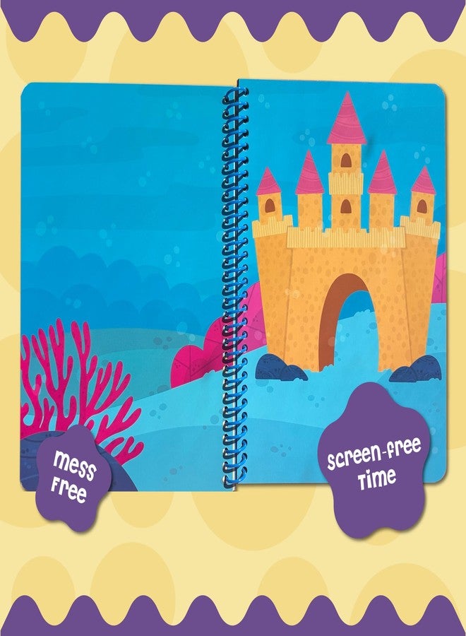 DINO MINI Stick4Ever Jelly Sticker Book - For Kids - Waterproof, Easy to Clean Jelly Stickers - Busy Book for Toddlers with 50 Pcs of Jelly Stickers (Under The Sea) - Image 3