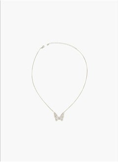 FOREVER 21 Butterfly Charm Necklace  - Image 3