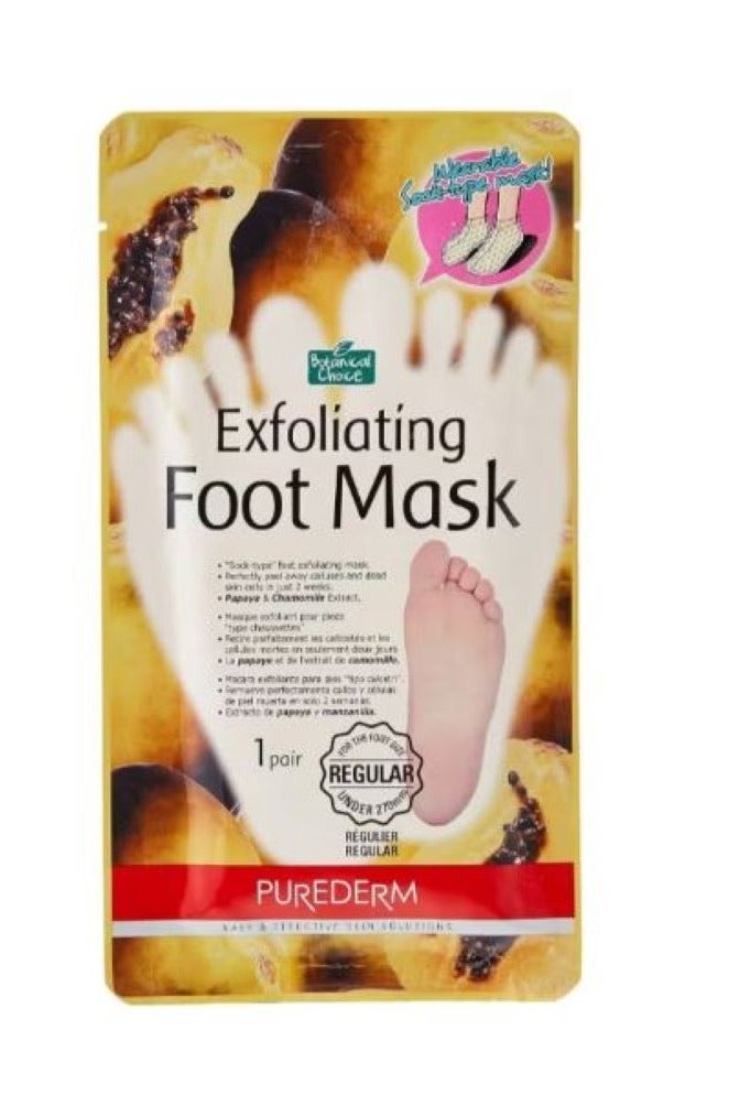 بيور ديرم قناع تقشير القدم من بوتانيكال تشويس - Image 1