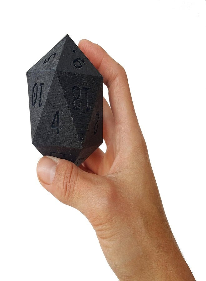 3D Central - Die of Holding: D20 Dice Box Storage Box (Black) - Image 2