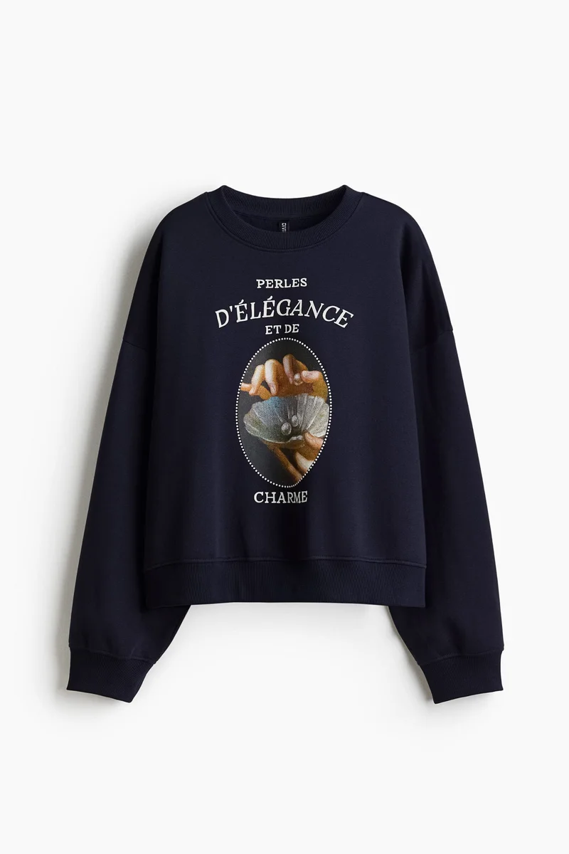 H&M Motif-detail sweatshirt
